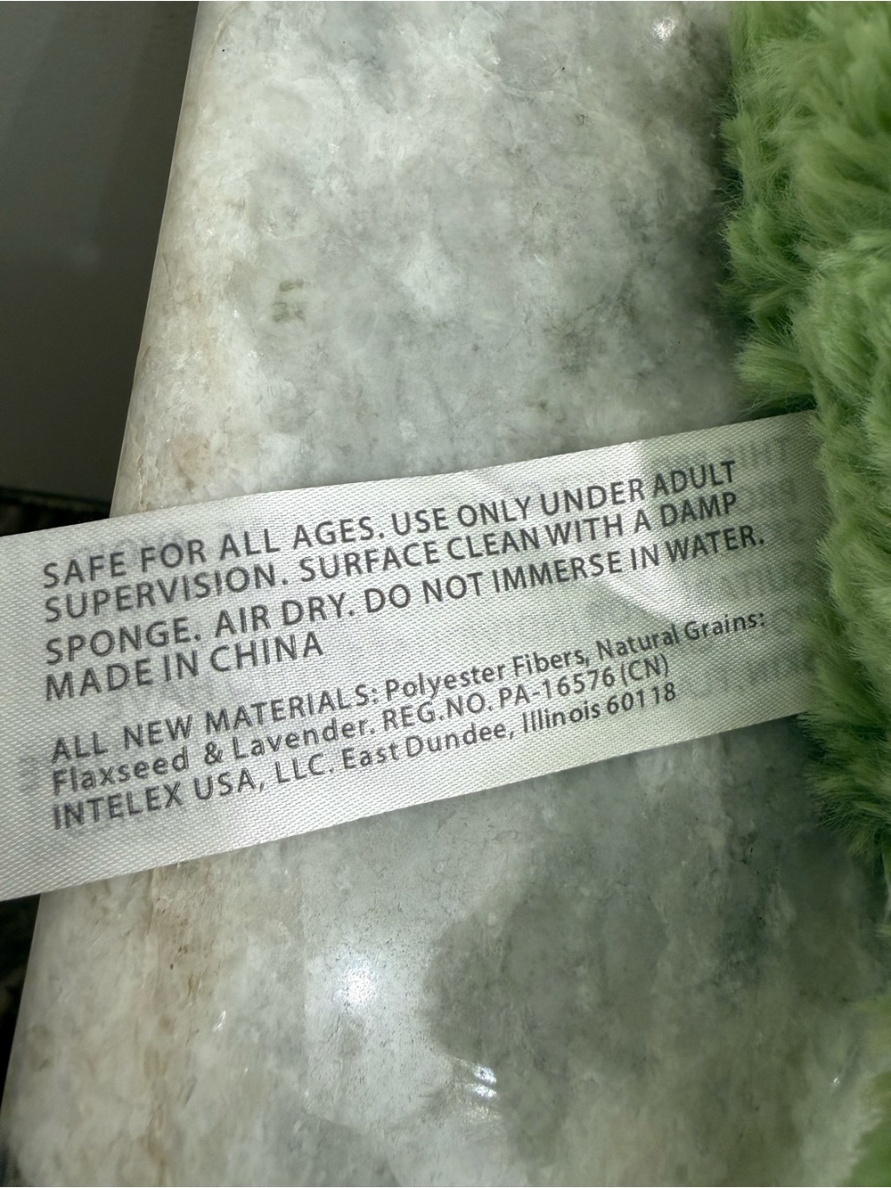 Warmies small 9in Green Dinosaur Plush Microwavable Lavender Scented - Picture 6 of 16